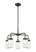 Innovations Lighting 916-5CR-BAB-G314 - Dover - 5 Light - 23 inch - Black Antique Brass - Chandelier
