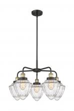 Innovations Lighting 916-5CR-BAB-G664-7 - Bullet - 5 Light - 24 inch - Black Antique Brass - Chandelier
