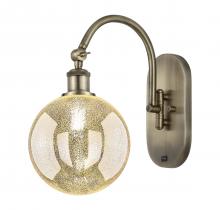 Innovations Lighting 918-1W-AB-G208-8 - Beacon - 1 Light - 8 inch - Antique Brass - Adjustable Swing Arm
