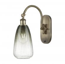 Innovations Lighting 918-1W-AB-G480-6SL - Brookhaven Almond - 1 Light - 6 inch - Antique Brass - Sconce