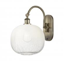 Innovations Lighting 918-1W-AB-G481-10OP - Brookhaven Sphere - 1 Light - 11 inch - Antique Brass - Sconce