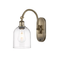Innovations Lighting 918-1W-AB-G558-6CL - Bella - 1 Light - 6 inch - Antique Brass - Sconce