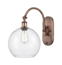 Innovations Lighting 918-1W-AC-G124-10 - Athens - 1 Light - 10 inch - Antique Copper - Adjustable - Sconce