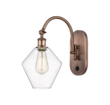 Innovations Lighting 918-1W-AC-G652-8 - Cindyrella - 1 Light - 8 inch - Antique Copper - Adjustable - Sconce