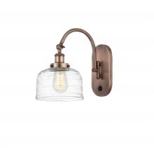 Innovations Lighting 918-1W-AC-G713 - Bell - 1 Light - 8 inch - Antique Copper - Adjustable Swing Arm
