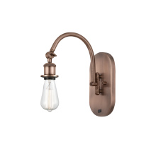 Innovations Lighting 918-1W-AC - Halophane - 1 Light - 5 inch - Antique Copper - Adjustable Swing Arm