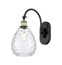 Innovations Lighting 918-1W-BAB-G372 - Waverly - 1 Light - 8 inch - Black Antique Brass - Sconce