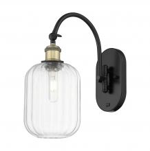 Innovations Lighting 918-1W-BAB-G460-7CL - Preston Cylinder - 1 Light - 7 inch - Black Antique Brass - Sconce