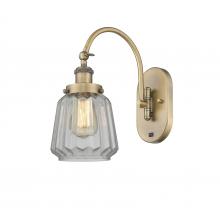 Innovations Lighting 918-1W-BB-G142 - Chatham - 1 Light - 7 inch - Brushed Brass - Adjustable Swing Arm