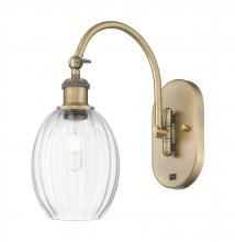 Innovations Lighting 918-1W-BB-G459-6CL - Preston Bulb - 1 Light - 6 inch - Brushed Brass - Sconce