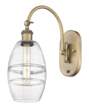 Innovations Lighting 918-1W-BB-G557-6CL - Vaz - 1 Light - 6 inch - Brushed Brass - Adjustable - Sconce