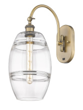 Innovations Lighting 918-1W-BB-G557-8CL - Vaz - 1 Light - 8 inch - Brushed Brass - Adjustable - Sconce