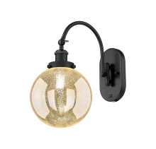 Innovations Lighting 918-1W-BK-G208-8 - Beacon - 1 Light - 8 inch - Matte Black - Adjustable Swing Arm