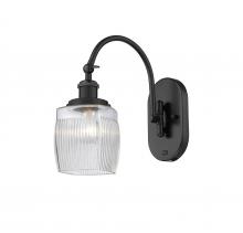 Innovations Lighting 918-1W-BK-G302 - Colton - 1 Light - 6 inch - Matte Black - Adjustable Swing Arm