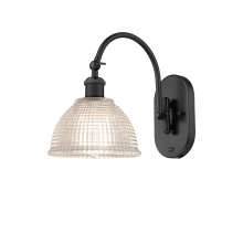 Innovations Lighting 918-1W-BK-G422 - Arietta - 1 Light - 8 inch - Matte Black - Sconce