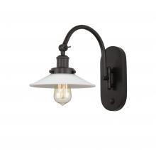 Innovations Lighting 918-1W-OB-G1 - Halophane - 1 Light - 9 inch - Oil Rubbed Bronze - Adjustable Swing Arm