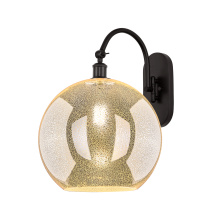 Innovations Lighting 918-1W-OB-G128-12 - Athens - 1 Light - 12 inch - Oil Rubbed Bronze - Adjustable - Sconce