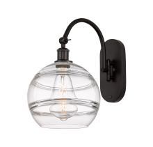 Innovations Lighting 918-1W-OB-G556-10CL - Rochester - 1 Light - 10 inch - Oil Rubbed Bronze - Adjustable - Sconce