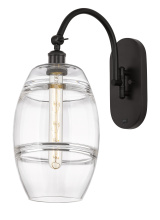 Innovations Lighting 918-1W-OB-G557-8CL - Vaz - 1 Light - 8 inch - Oil Rubbed Bronze - Adjustable - Sconce