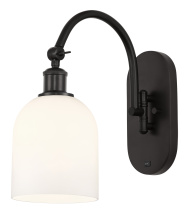 Innovations Lighting 918-1W-OB-G558-6GWH - Bella - 1 Light - 6 inch - Oil Rubbed Bronze - Sconce