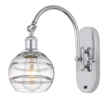 Innovations Lighting 918-1W-PC-G556-6CL - Rochester - 1 Light - 6 inch - Polished Chrome - Adjustable - Sconce