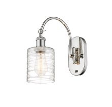 Innovations Lighting 918-1W-PN-G1113 - Cobbleskill - 1 Light - 5 inch - Polished Nickel - Sconce