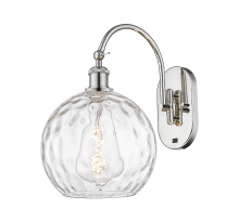 Innovations Lighting 918-1W-PN-G1215-10 - Athens Water Glass - 1 Light - 10 inch - Polished Nickel - Adjustable - Sconce