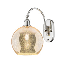 Innovations Lighting 918-1W-PN-G128-10 - Athens - 1 Light - 10 inch - Polished Nickel - Adjustable - Sconce