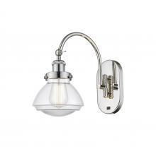 Innovations Lighting 918-1W-PN-G322 - Olean - 1 Light - 7 inch - Polished Nickel - Adjustable Swing Arm