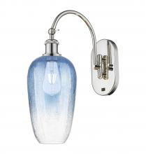 Innovations Lighting 918-1W-PN-G484-7SB - Brookhaven Flute - 1 Light - 7 inch - Polished Nickel - Sconce