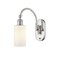 Innovations Lighting 918-1W-PN-G801 - Clymer - 1 Light - 4 inch - Polished Nickel - Sconce