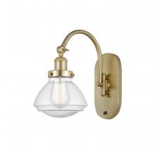 Innovations Lighting 918-1W-SG-G324 - Olean - 1 Light - 7 inch - Satin Gold - Adjustable Swing Arm