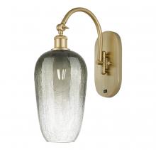 Innovations Lighting 918-1W-SG-G484-7SL - Brookhaven Flute - 1 Light - 7 inch - Satin Gold - Sconce