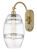 Innovations Lighting 918-1W-SG-G557-8CL - Vaz - 1 Light - 8 inch - Satin Gold - Adjustable - Sconce