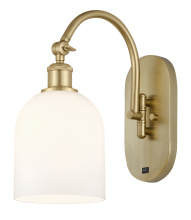Innovations Lighting 918-1W-SG-G558-6GWH - Bella - 1 Light - 6 inch - Satin Gold - Sconce