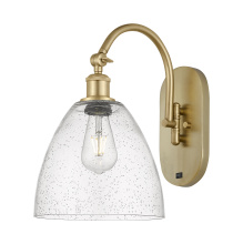 Innovations Lighting 918-1W-SG-GBD-94 - Bristol - 1 Light - 9 inch - Satin Gold - Sconce