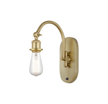 Innovations Lighting 918-1W-SG - Halophane - 1 Light - 5 inch - Satin Gold - Adjustable Swing Arm