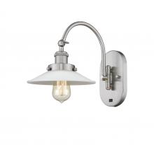 Innovations Lighting 918-1W-SN-G1 - Halophane - 1 Light - 9 inch - Brushed Satin Nickel - Adjustable Swing Arm