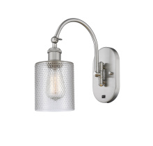 Innovations Lighting 918-1W-SN-G112 - Cobbleskill - 1 Light - 5 inch - Brushed Satin Nickel - Sconce