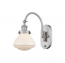 Innovations Lighting 918-1W-SN-G321 - Olean - 1 Light - 7 inch - Brushed Satin Nickel - Adjustable Swing Arm