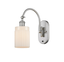 Innovations Lighting 918-1W-SN-G341 - Hadley - 1 Light - 5 inch - Brushed Satin Nickel - Sconce