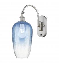 Innovations Lighting 918-1W-SN-G484-7SB - Brookhaven Flute - 1 Light - 7 inch - Brushed Satin Nickel - Sconce