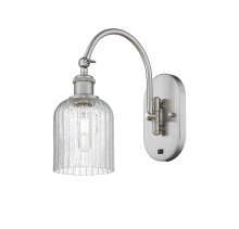 Innovations Lighting 918-1W-SN-G559-5SDY - Bridal Veil - 1 Light - 5 inch - Brushed Satin Nickel - Sconce