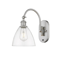 Innovations Lighting 918-1W-SN-GBD-752 - Bristol - 1 Light - 8 inch - Brushed Satin Nickel - Sconce