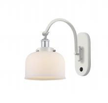 Innovations Lighting 918-1W-WPC-G71 - Bell - 1 Light - 8 inch - White Polished Chrome - Adjustable Swing Arm