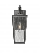 Innovations Lighting 9952-1W-BK-14-WG - Madison - 1 Light - 7 inch - Matte Black - Coastal Outdoor Sconce