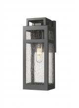 Innovations Lighting 9953-1W-BK-13-SDY - Ridgeway - 1 Light - 5 inch - Matte Black - Coastal Outdoor Sconce