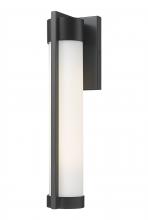 Innovations Lighting 9954-1W-BK-16-WH - Stratford - 1 Light - 16 inch - Matte Black - Coastal Outdoor Sconce