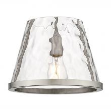 Innovations Lighting G384D-12CL - Lux - 1 Light - 12 inch - Brushed Brass - Chain Hung - Mini Pendant