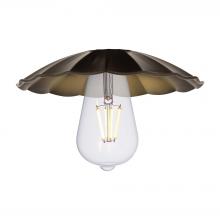 Innovations Lighting M17-OB - Scallop - 1 Light - 8 inch - Oil Rubbed Bronze - Mini Pendant